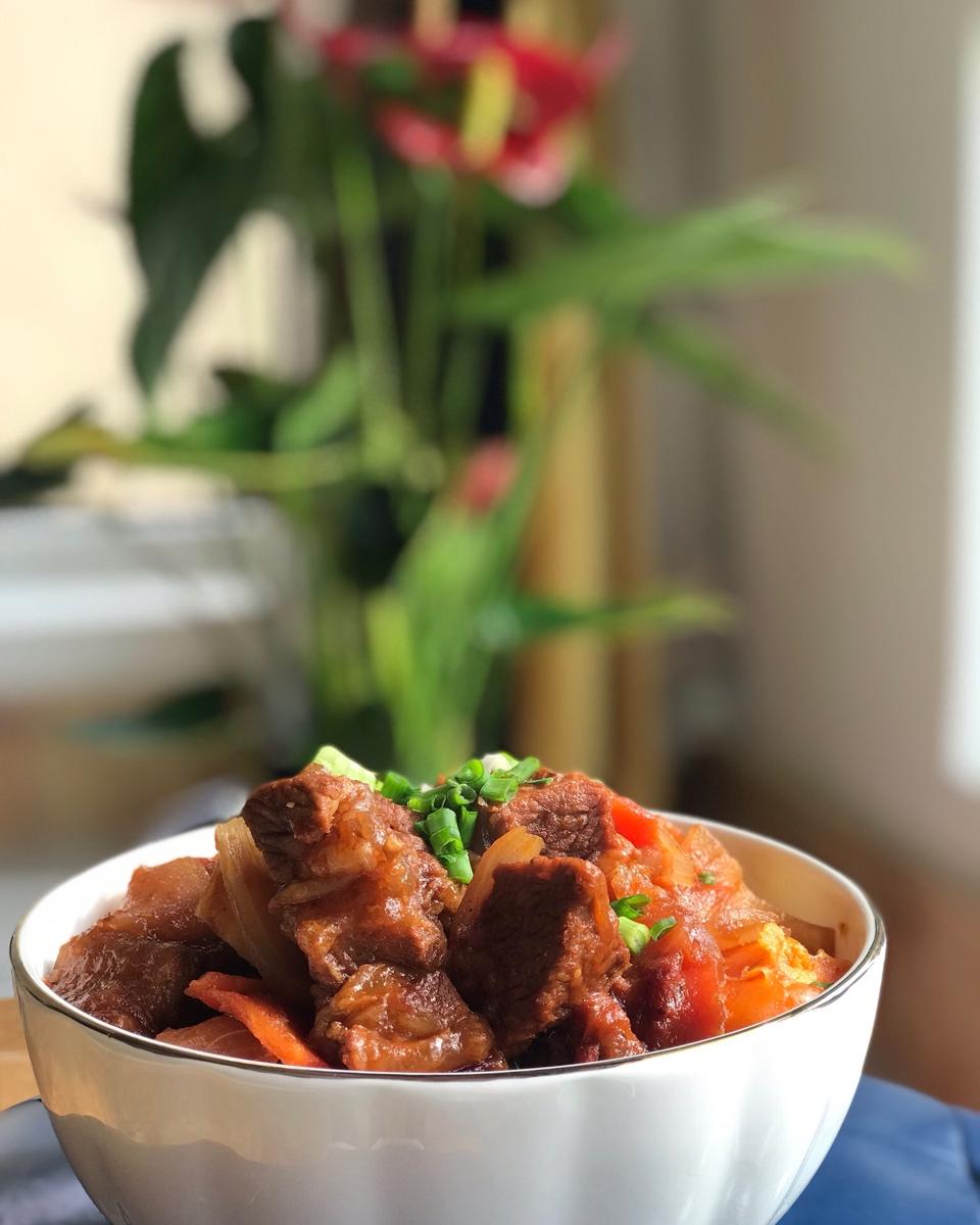 土豆炖牛肉