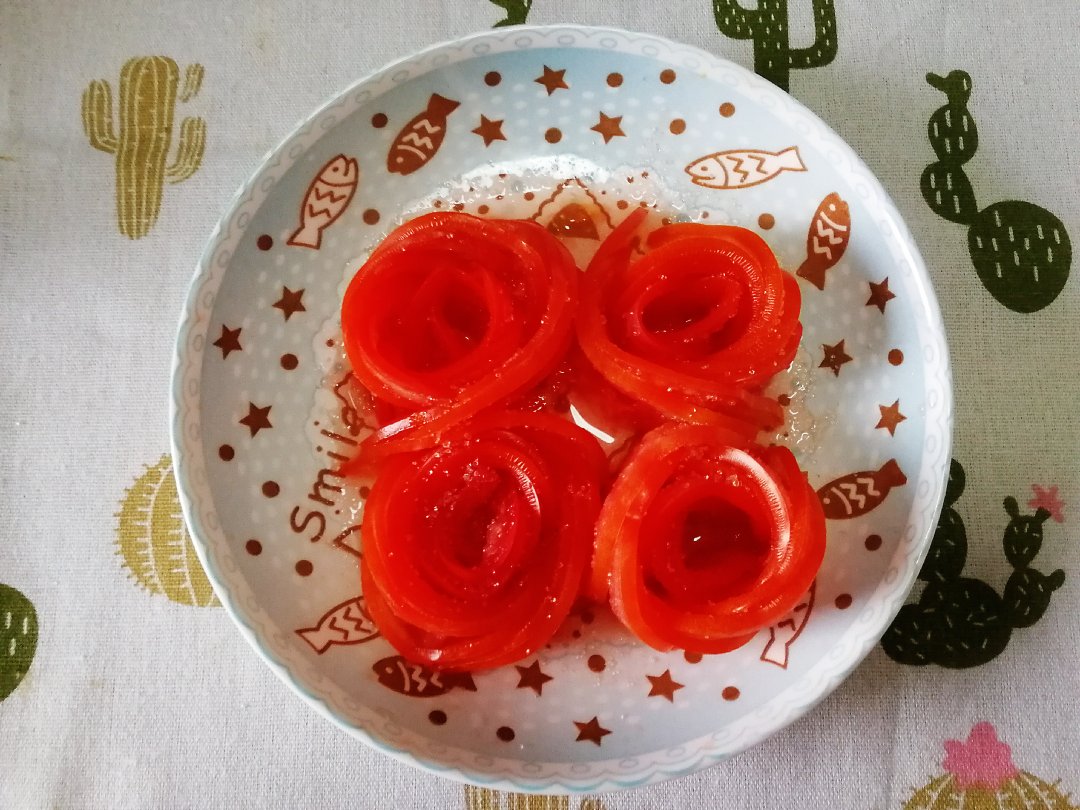 番茄糖花