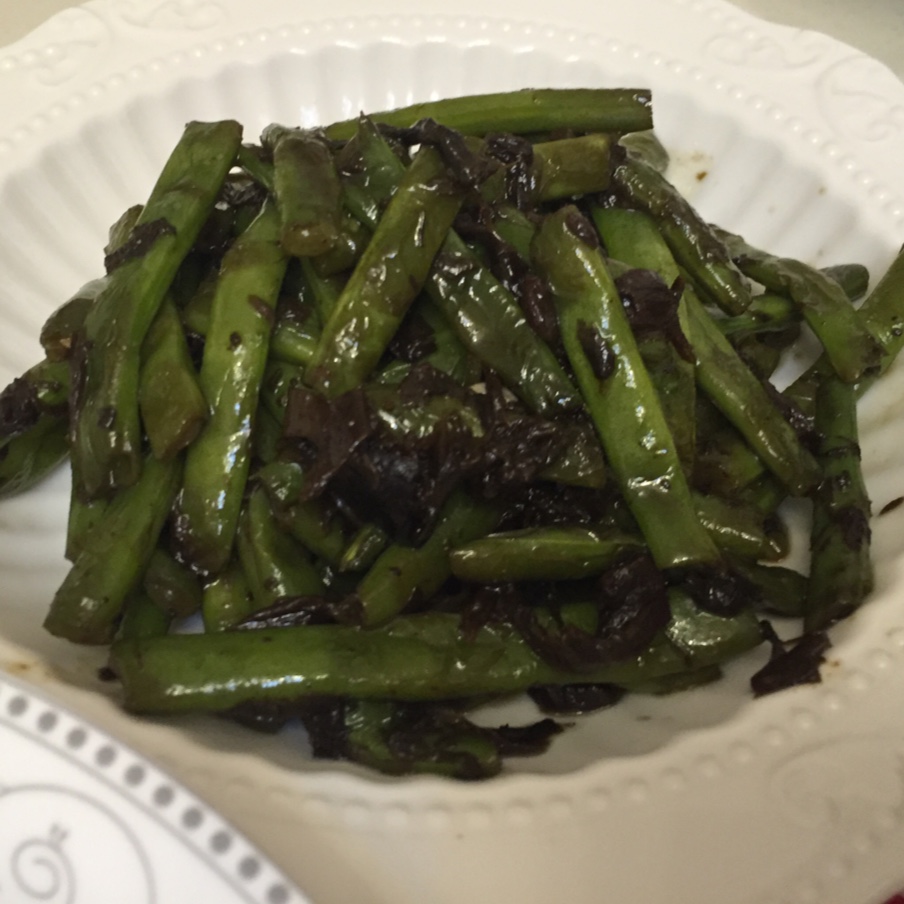 橄榄菜炒四季豆