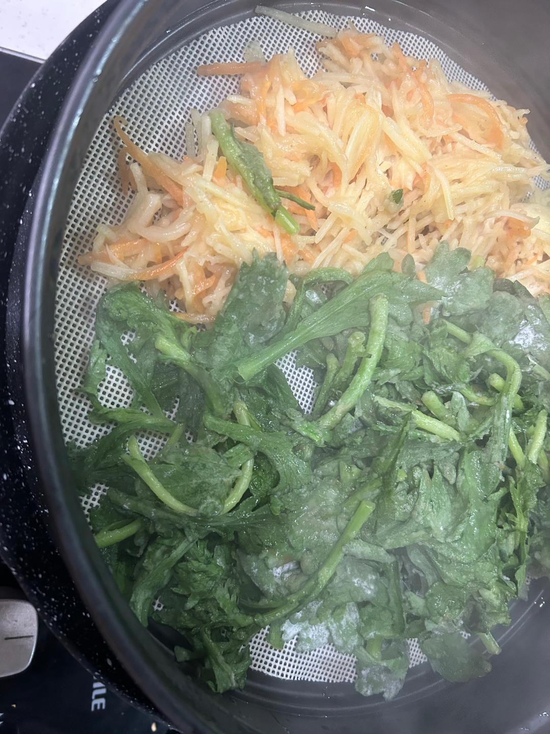 蒸蔬菜