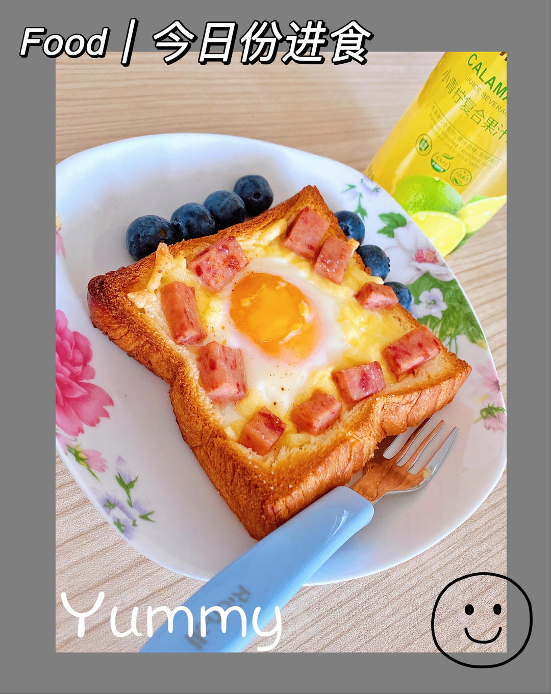 鸡蛋芝士烤吐司