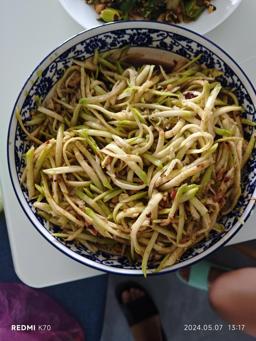 一定要试试的清新爽口凉拌西葫芦