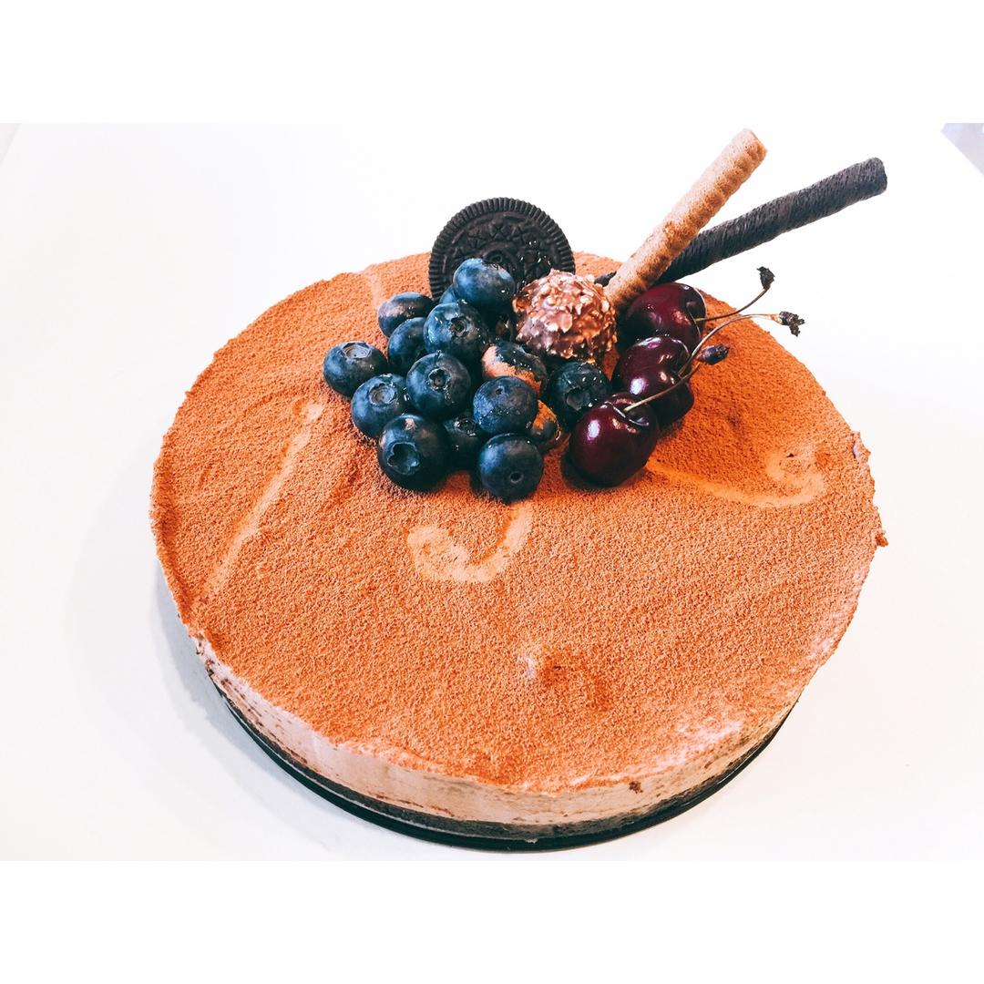 奥利奥巧克力芝士冰淇淋蛋糕