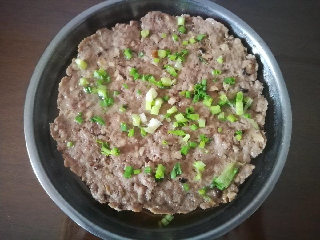 香菇蒸肉饼