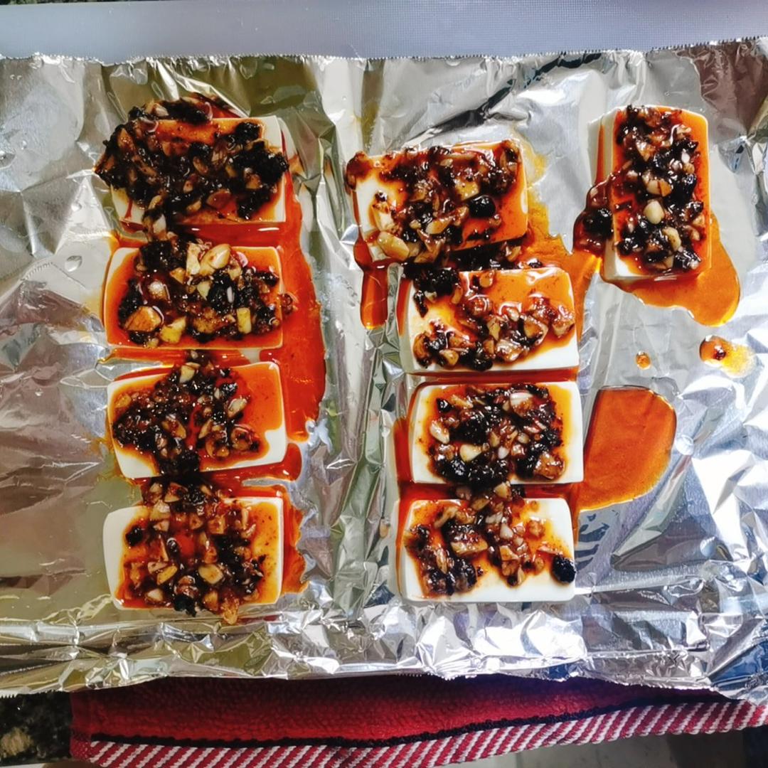 空气炸锅第一弹之豆腐