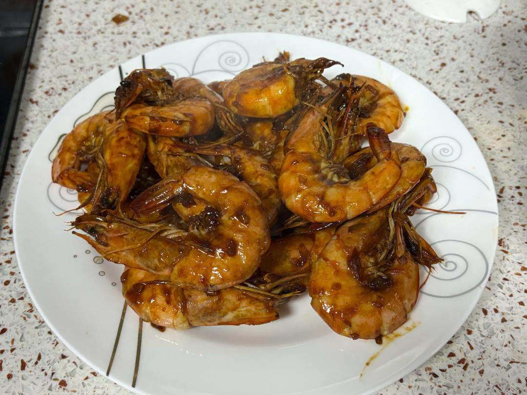 家庭版油焖大虾