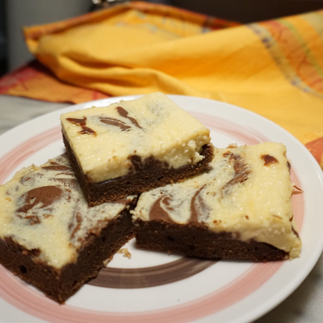 芝士布朗尼蛋糕 Cream Cheese Brownie
