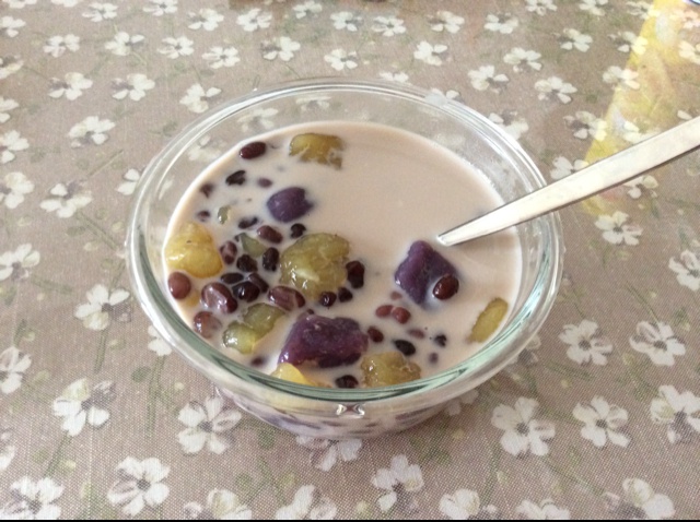 芋圆红豆汤
