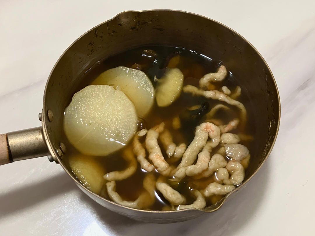 家庭关东煮｜汤底比便利店鲜甜