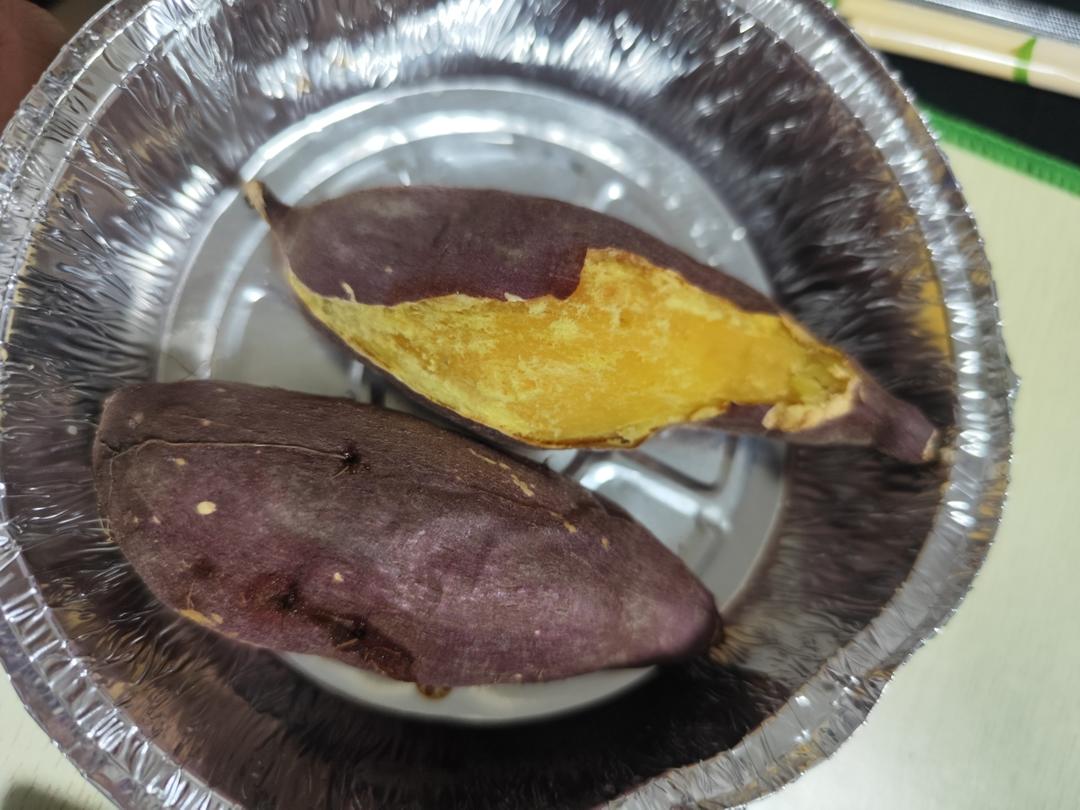 空气炸锅烤红薯(超级简单)