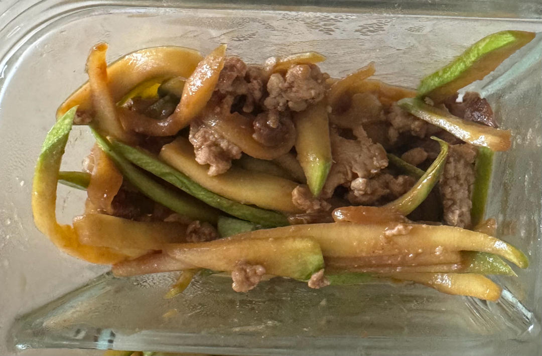 肉末西葫芦