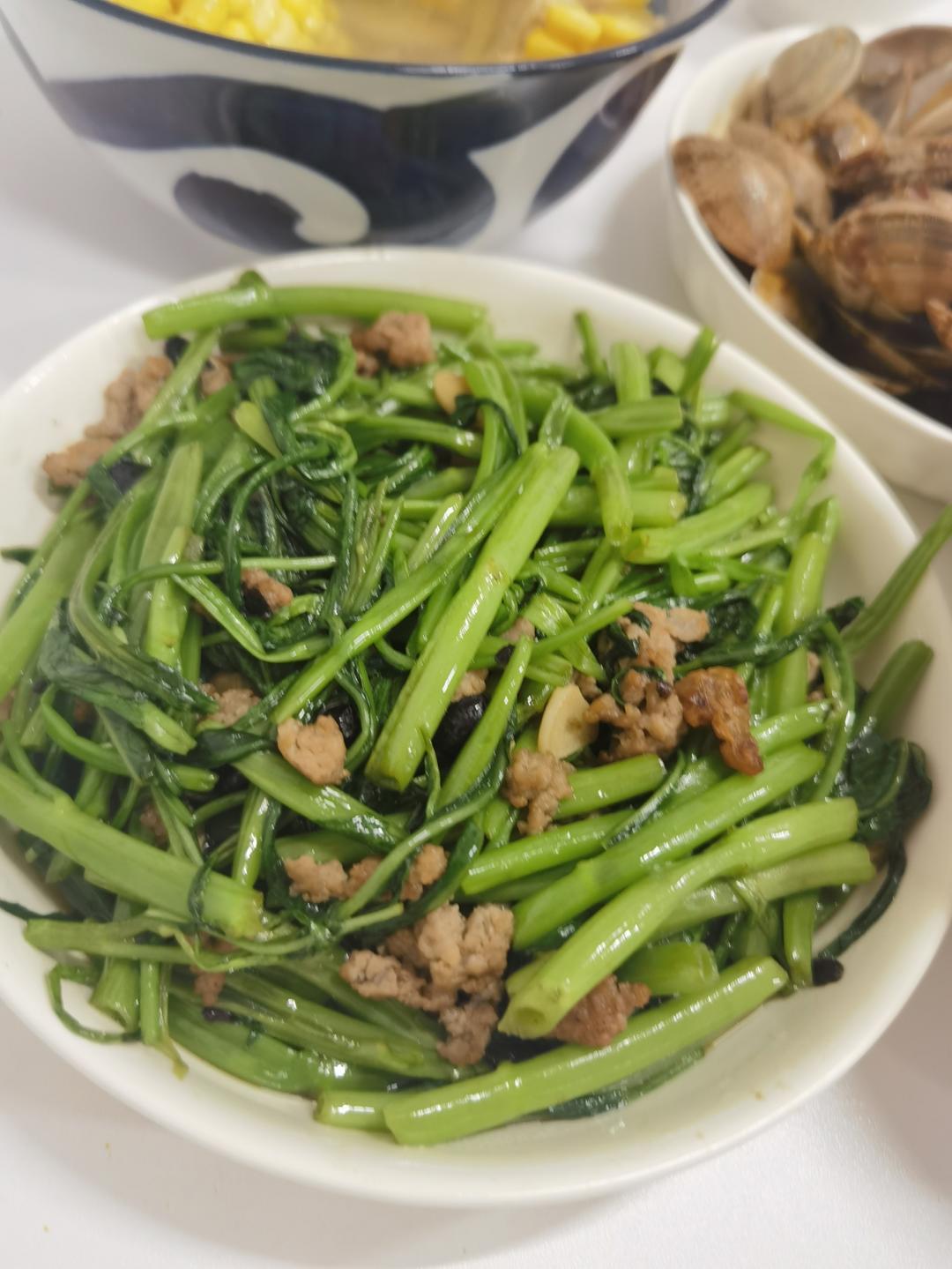 空心菜的天花板，香迷糊了🤣🤣下饭神器～