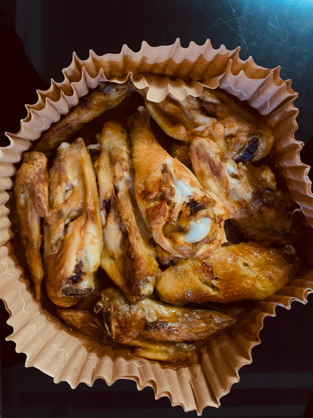 空气炸锅版菠萝鸡翅