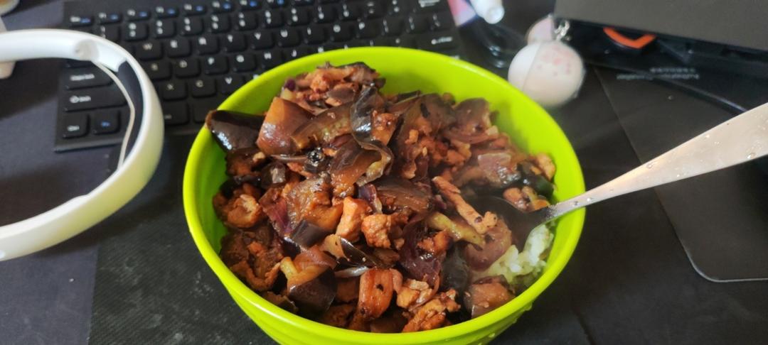 极简家常肉末茄子，不腌不蒸不过油