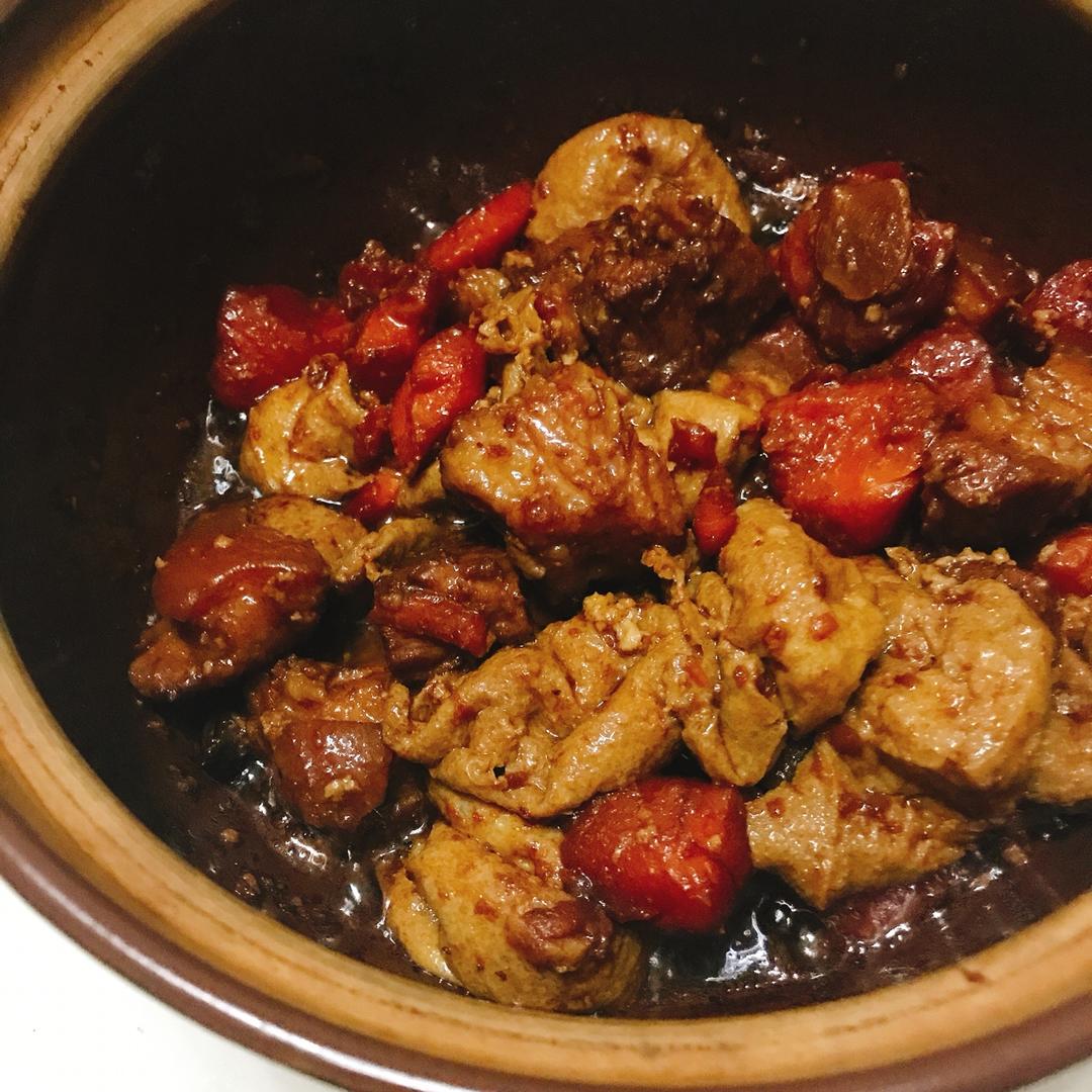 豆泡红烧肉