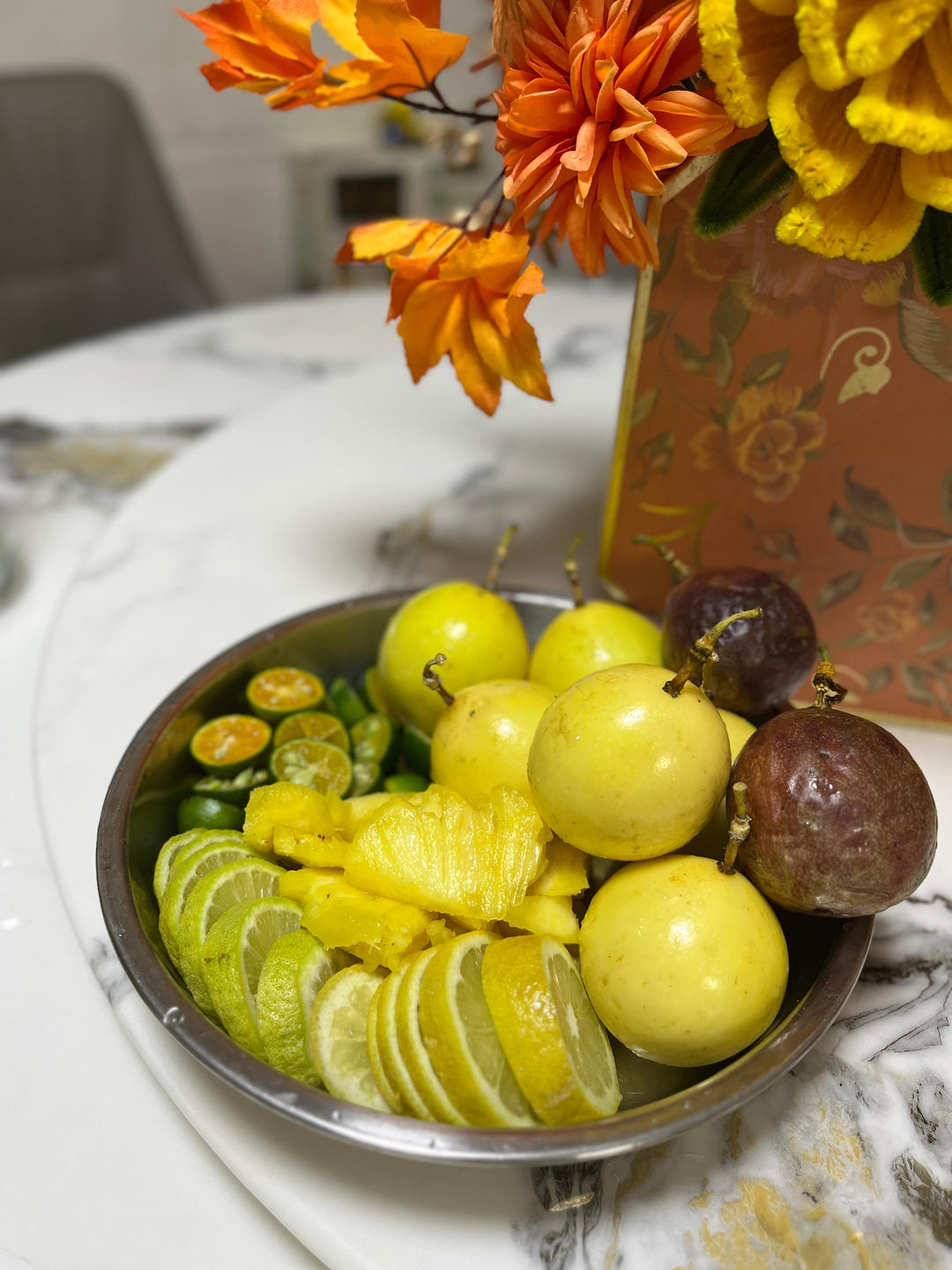 自制无敌好喝夏日解腻水果茶🍊完爆饮品店，新手百分百成功，试试就知道