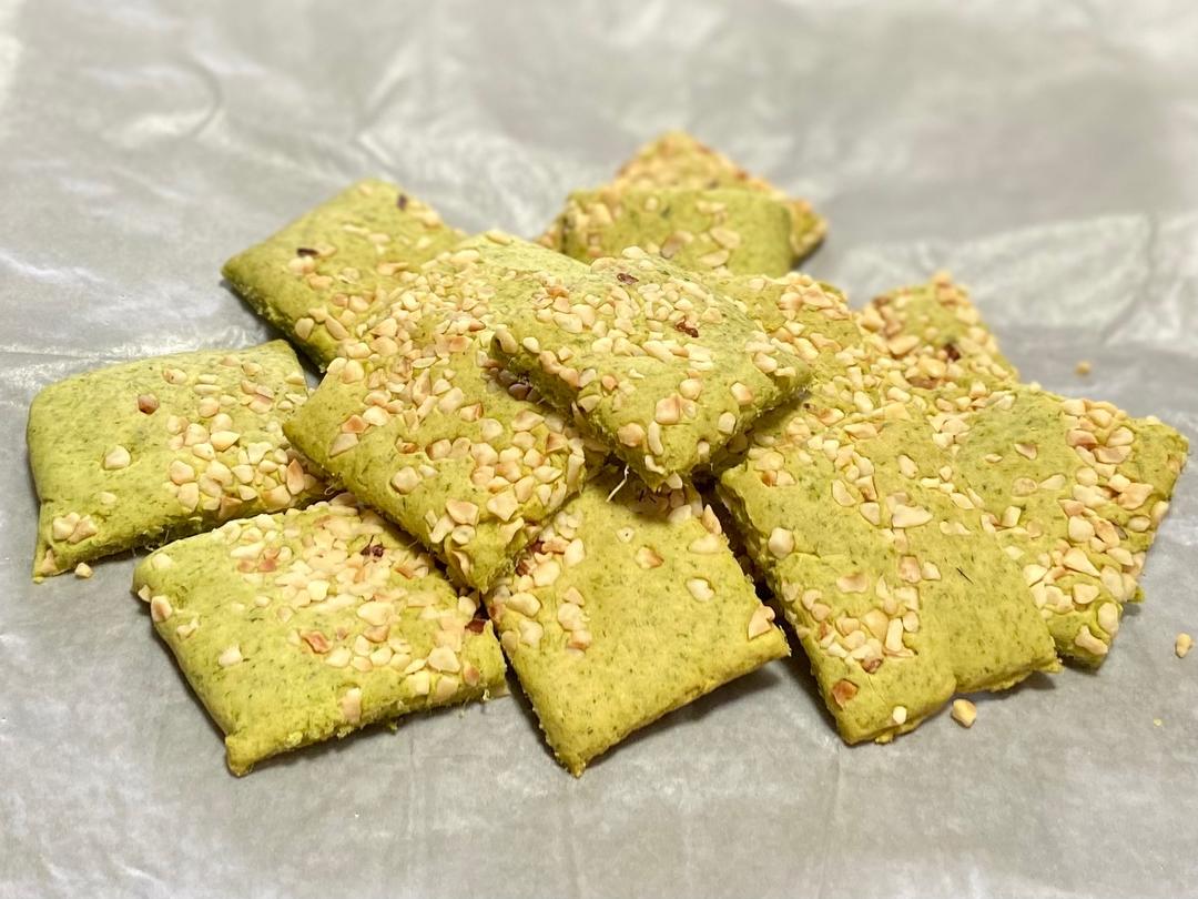 艾草榛子饼干的做法
