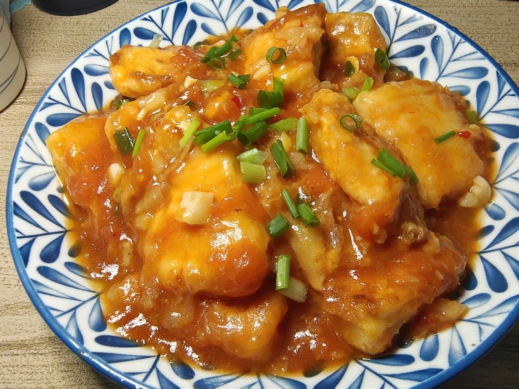 超下饭茄汁脆皮豆腐的做法