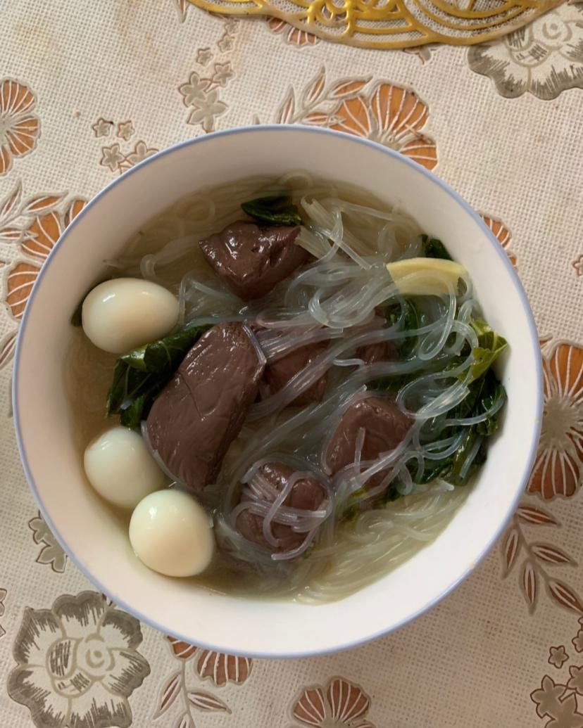 鸭血粉丝汤（简易版）