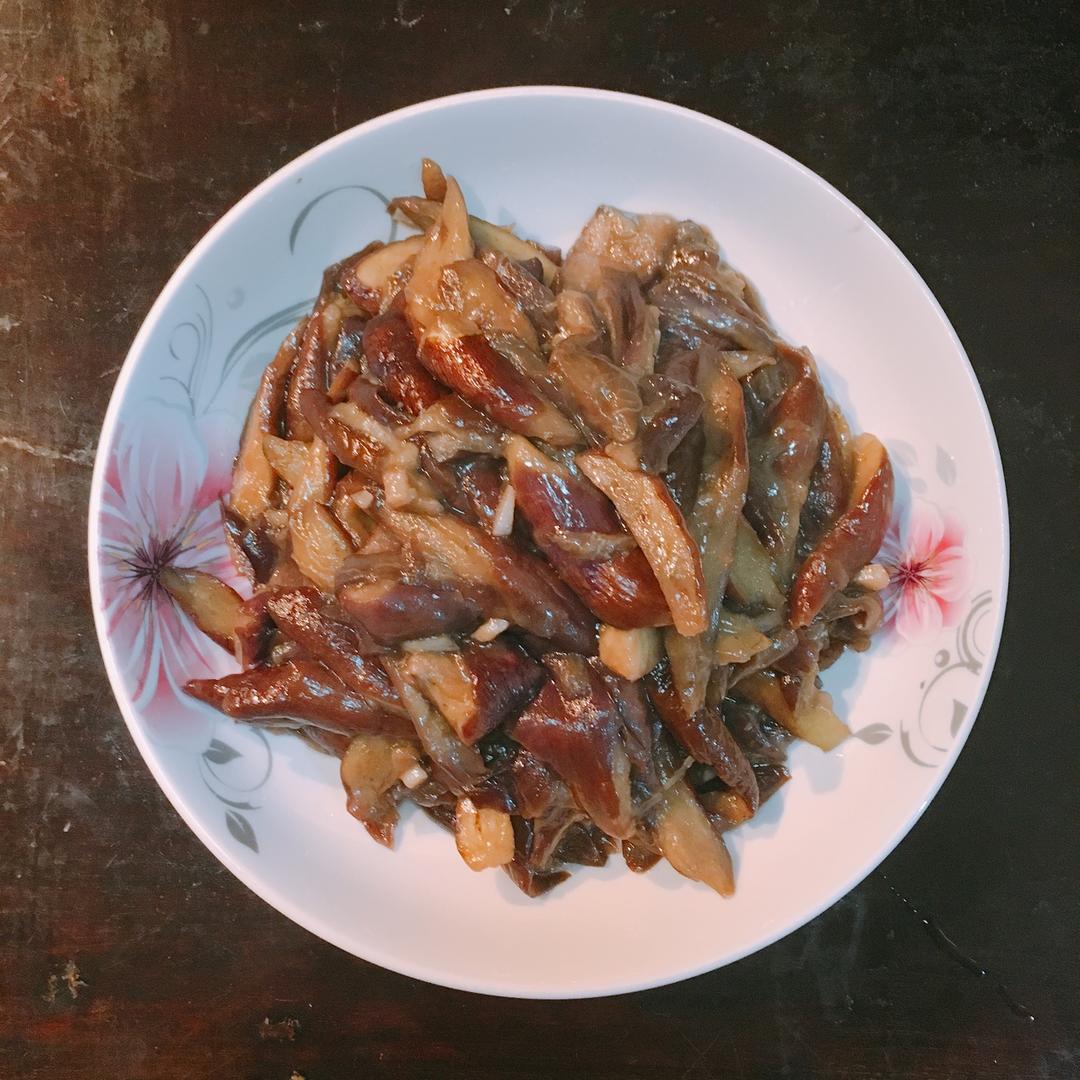 老丁的私房菜-油焖茄子