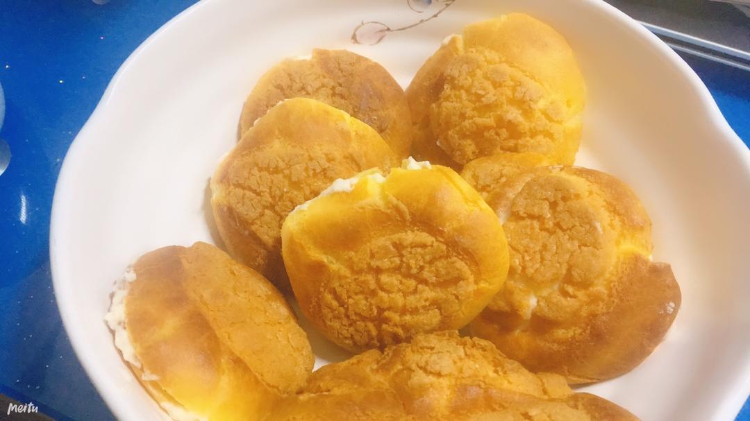 十分美味的酥皮泡芙