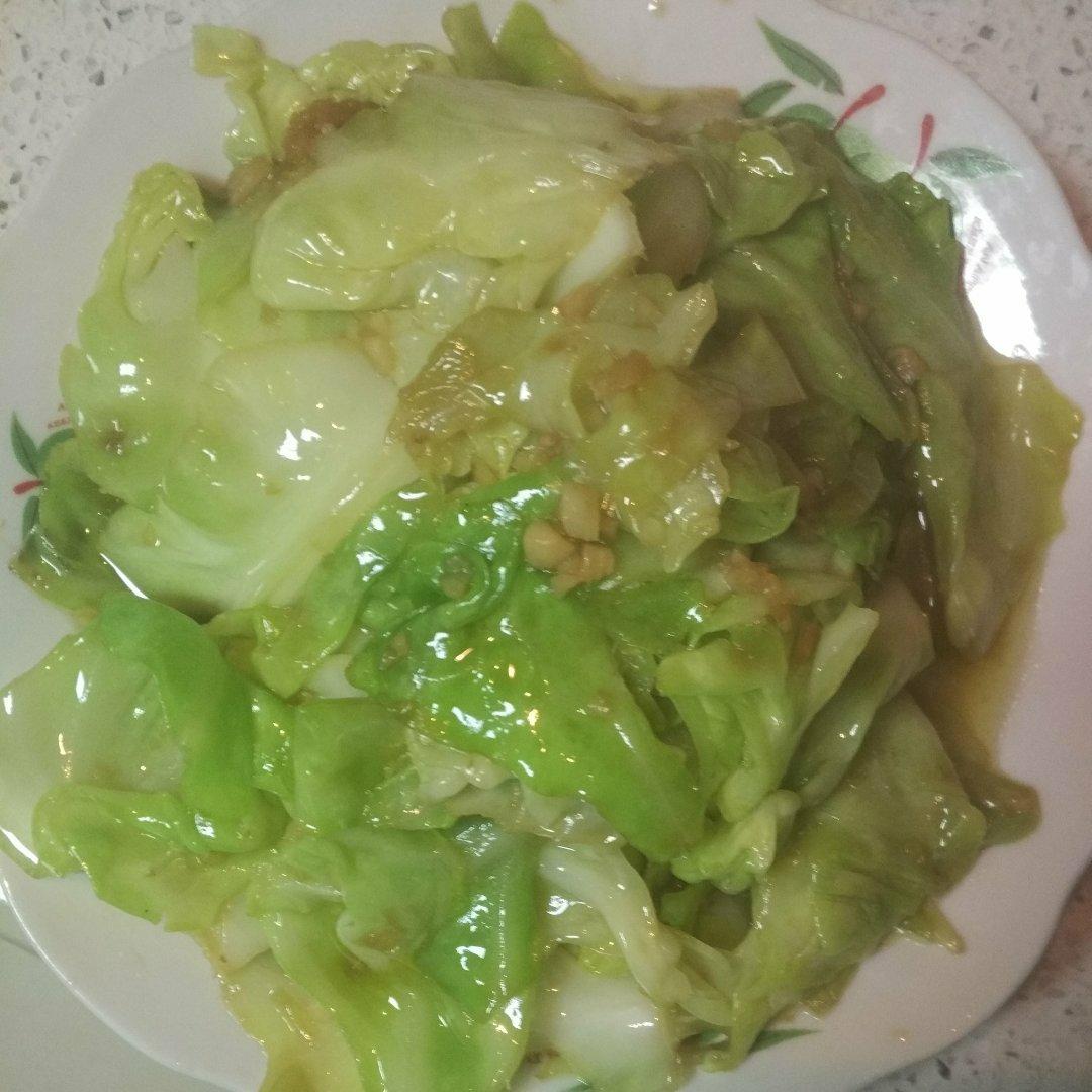 清炒包菜