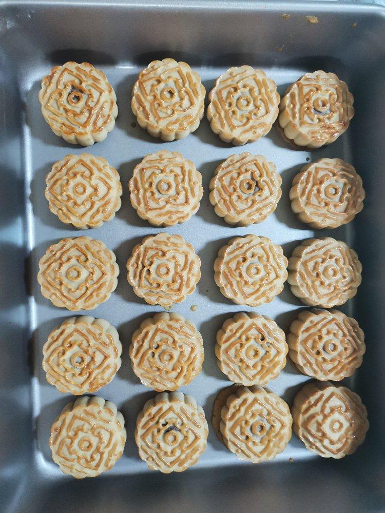 不用转化糖浆-蜂蜜广式月饼