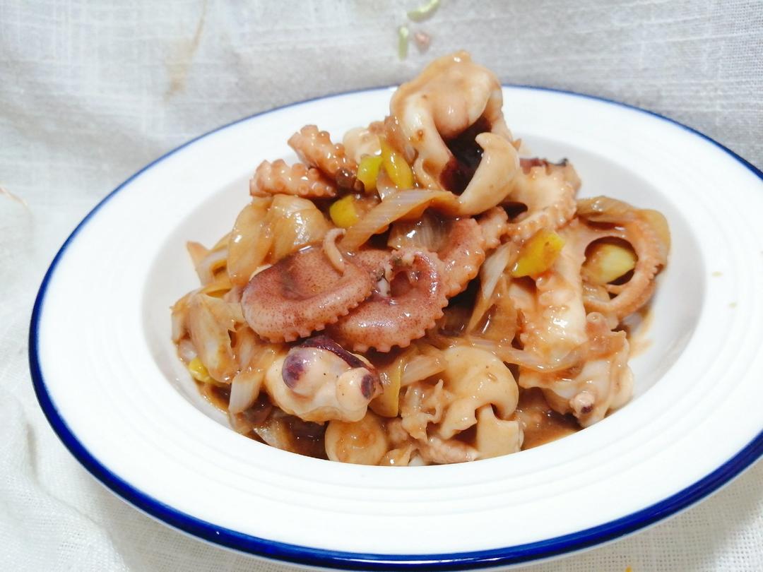 辰辰妈8665做的酱爆八带