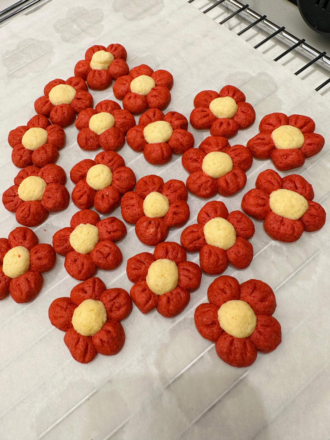 「小红花曲奇饼干」送你一朵小fafa🌸