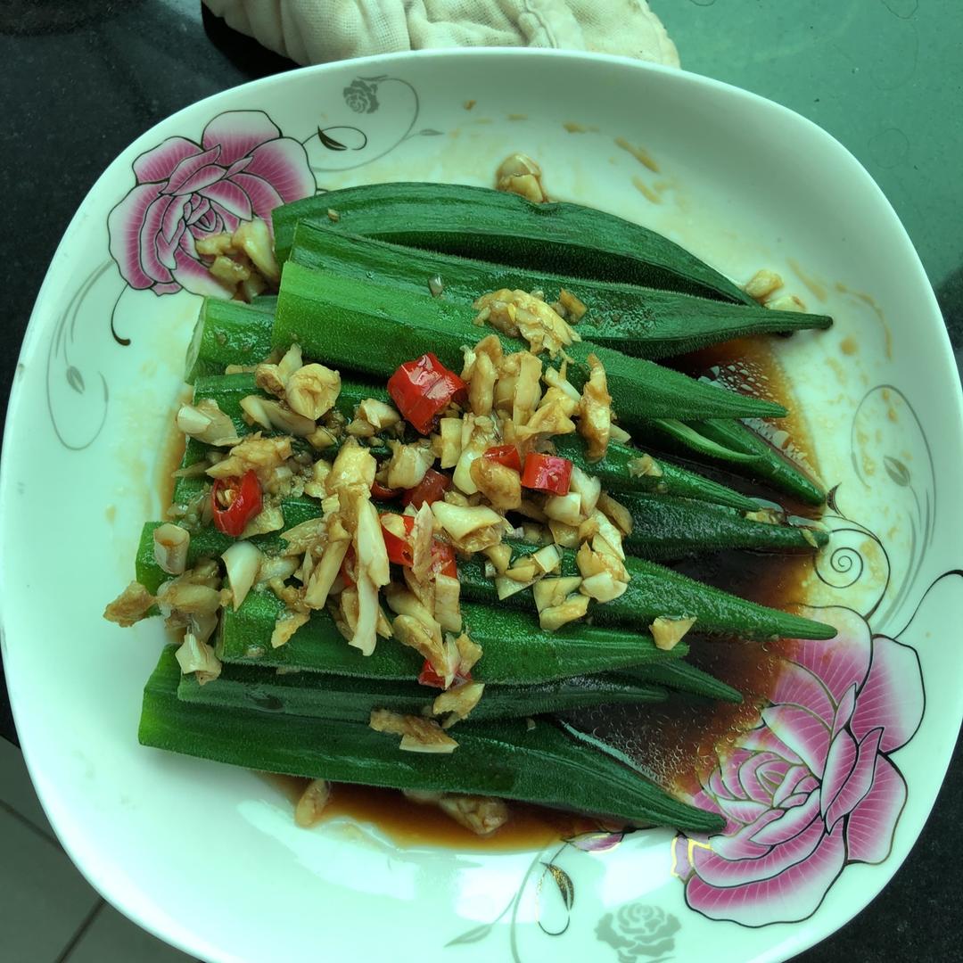 蒜蓉秋葵
