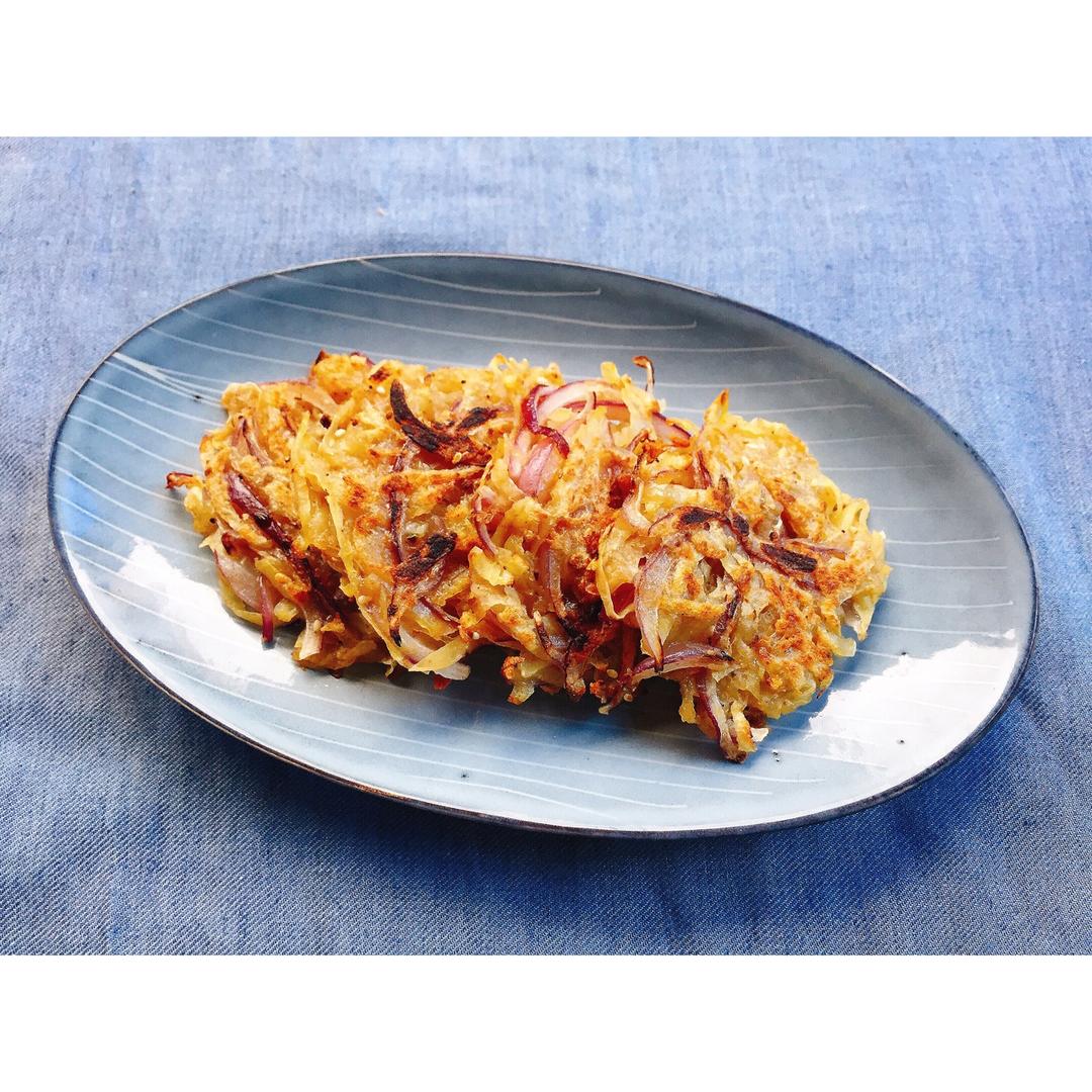 土豆洋葱煎饼