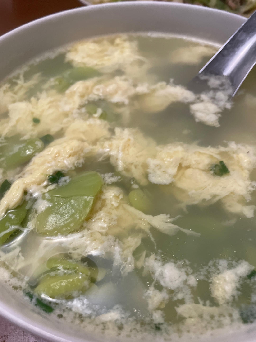 蚕豆鸡蛋汤