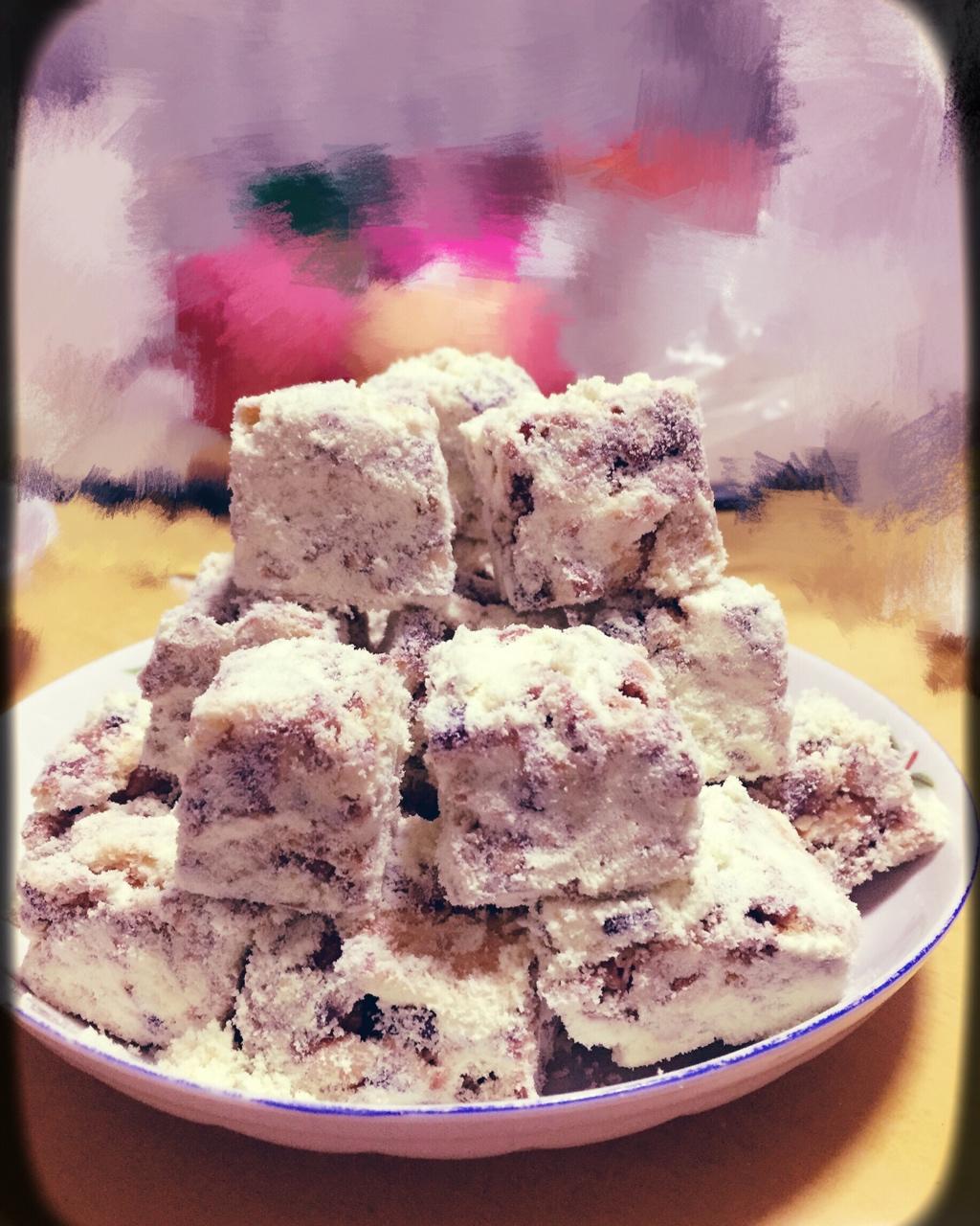 风靡吃货圈的雪花酥