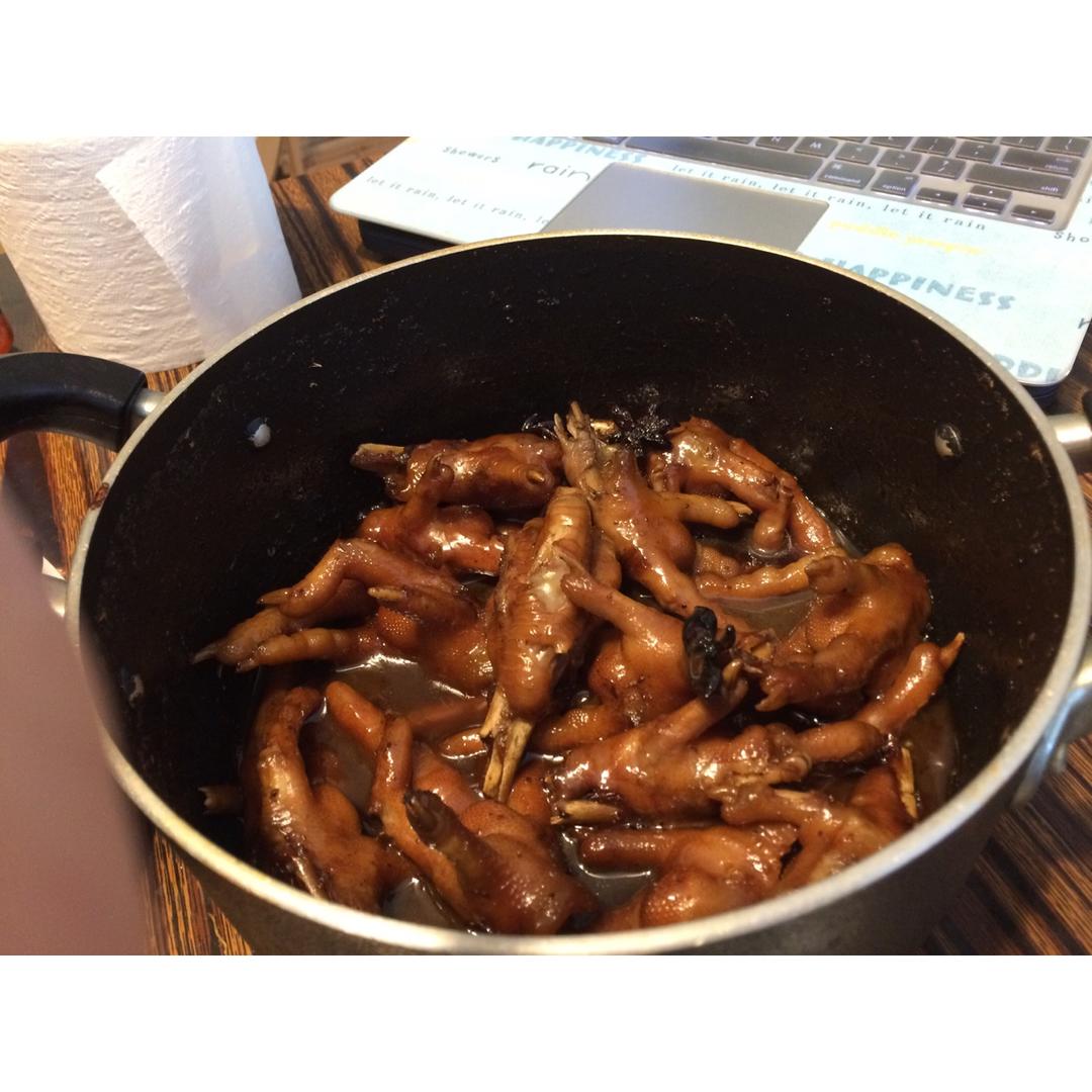 秘制红烧鸡爪