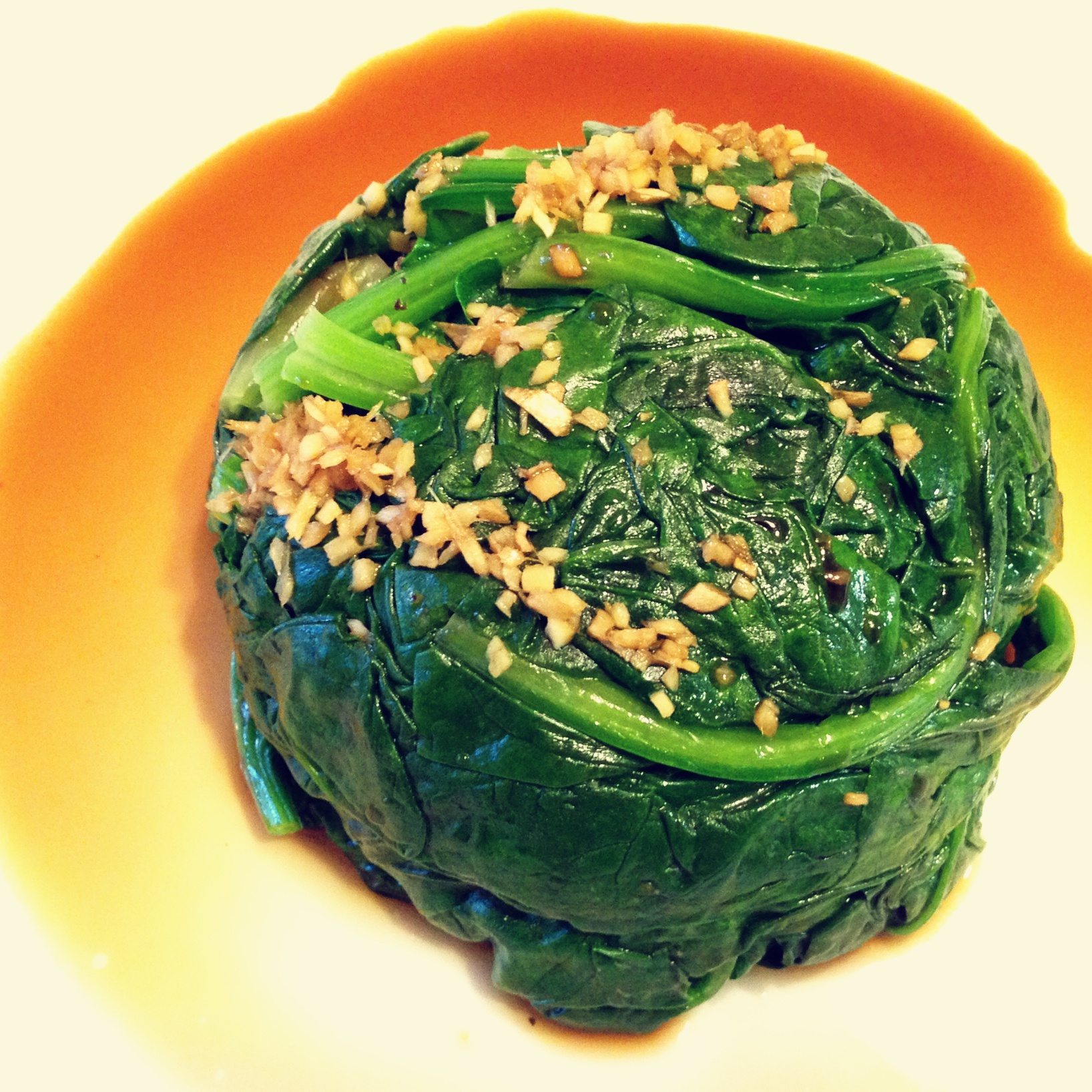 姜汁菠菜