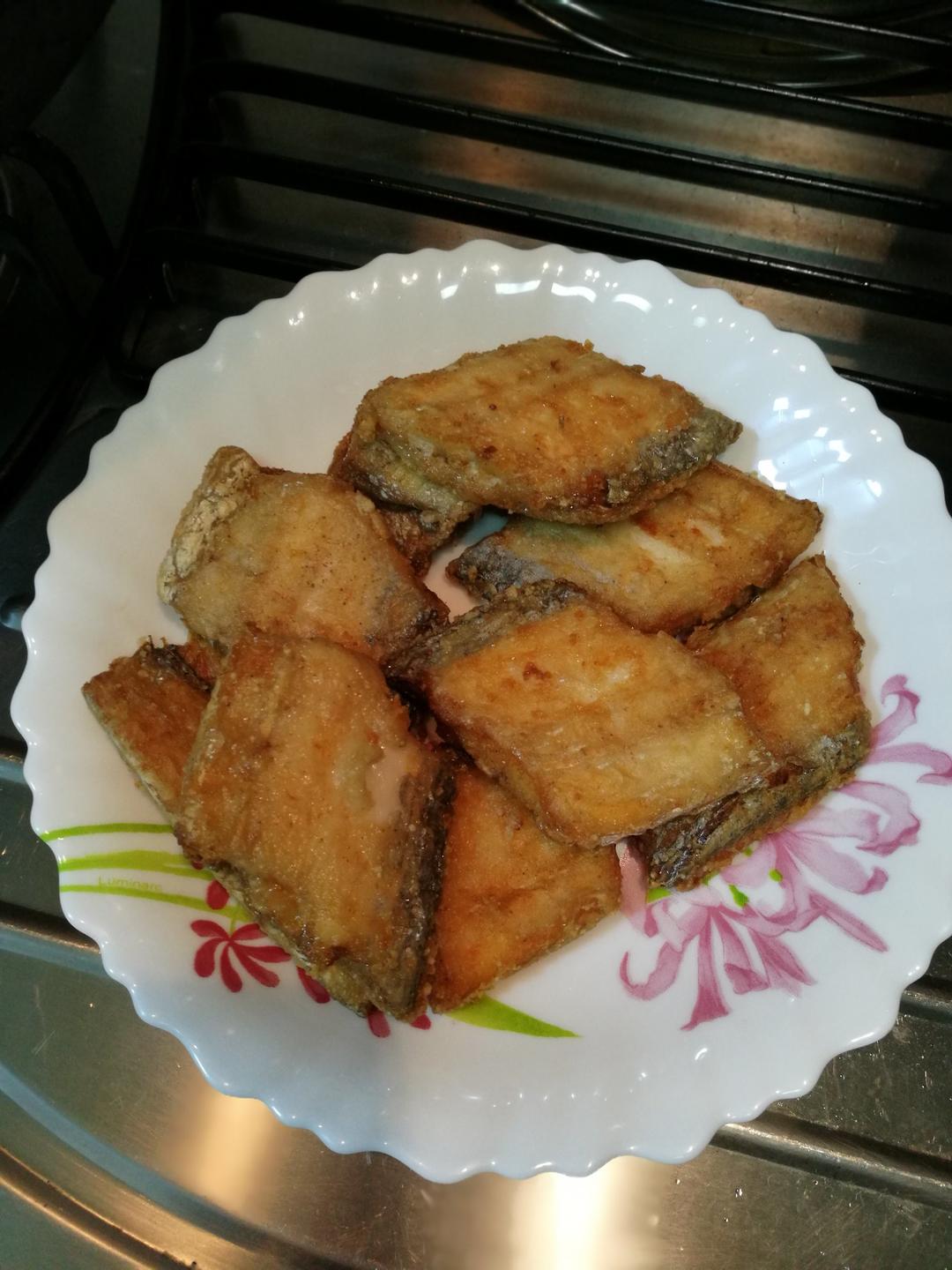 干炸带鱼