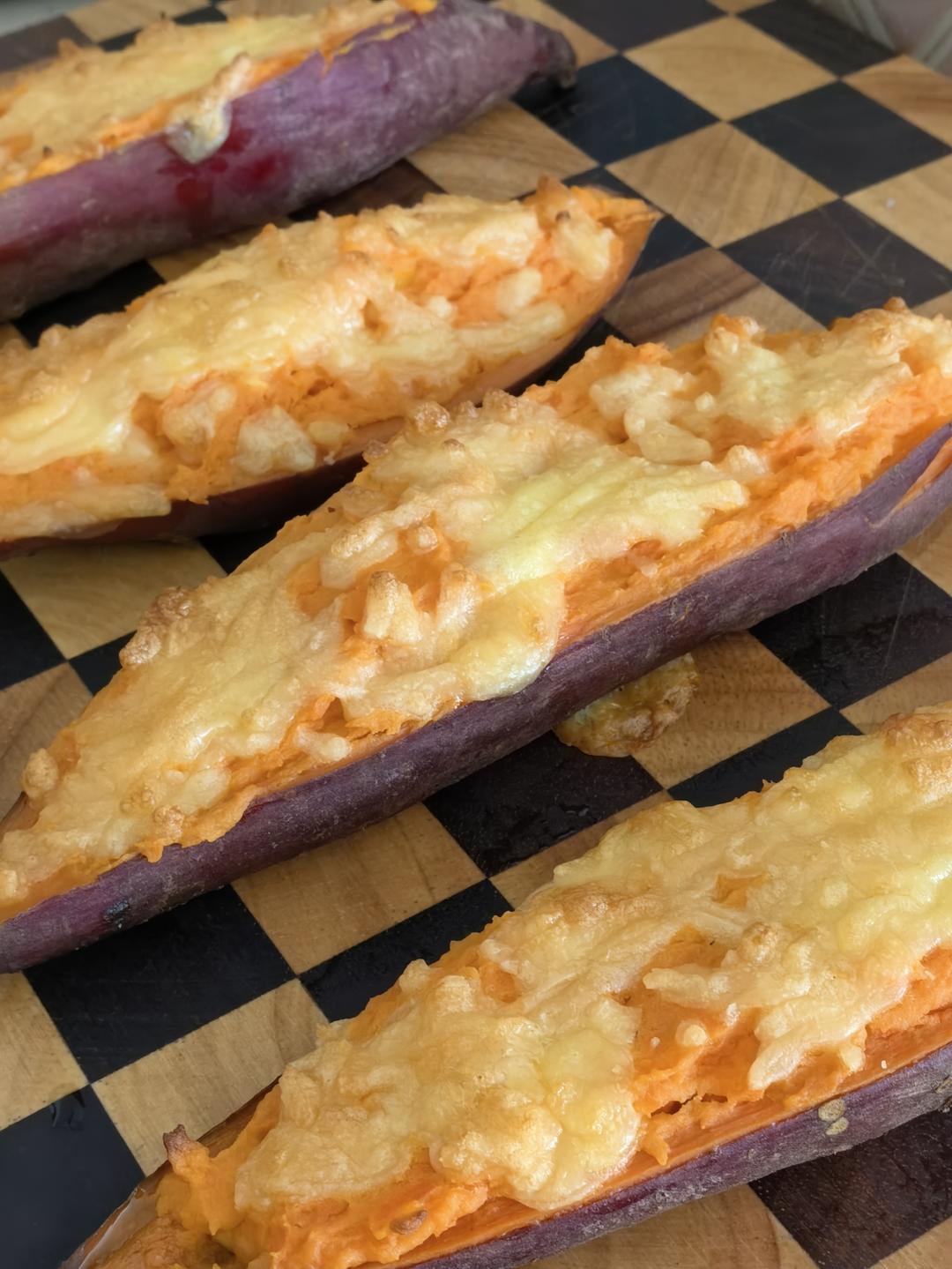 玉米芝士焗红薯