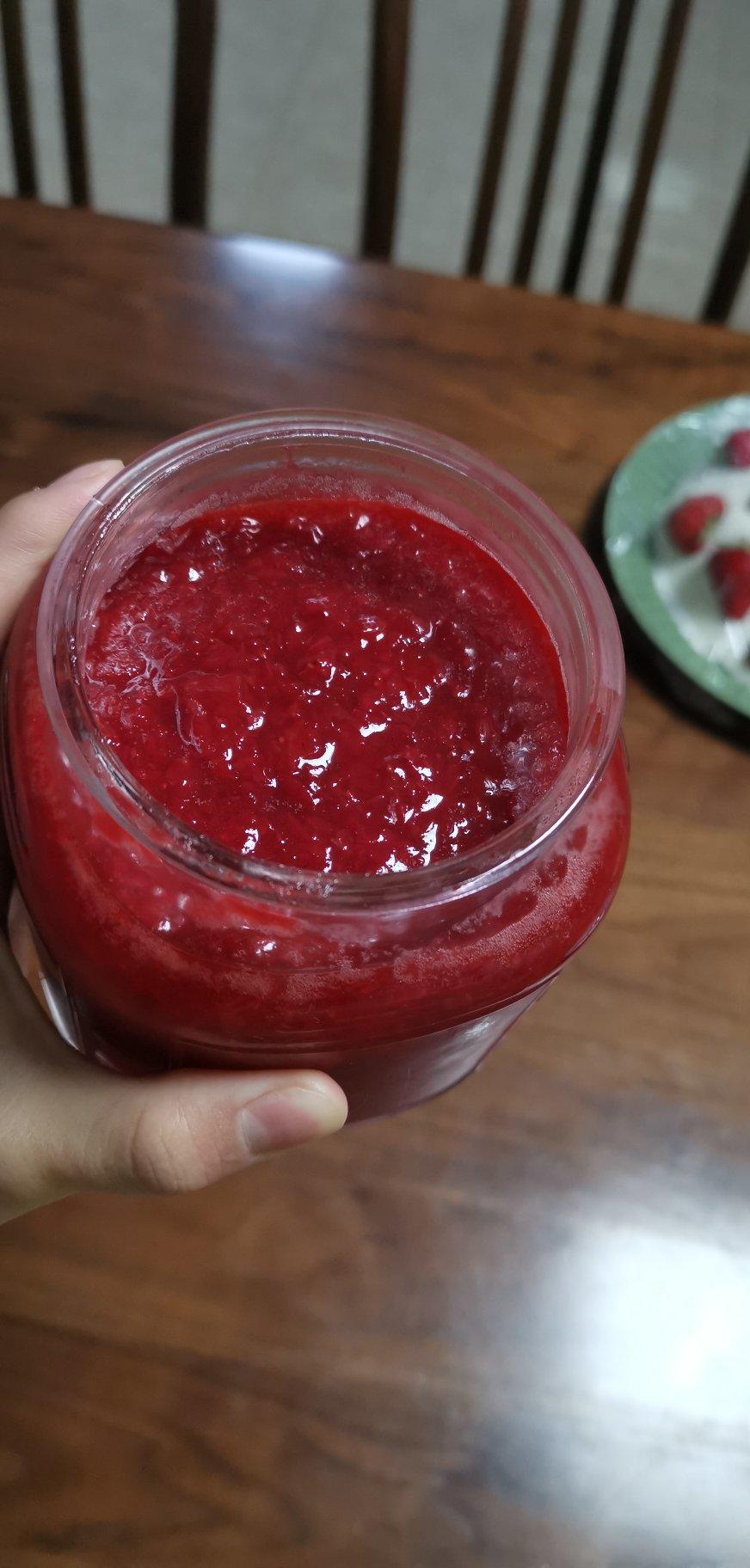 自制无添加草莓酱