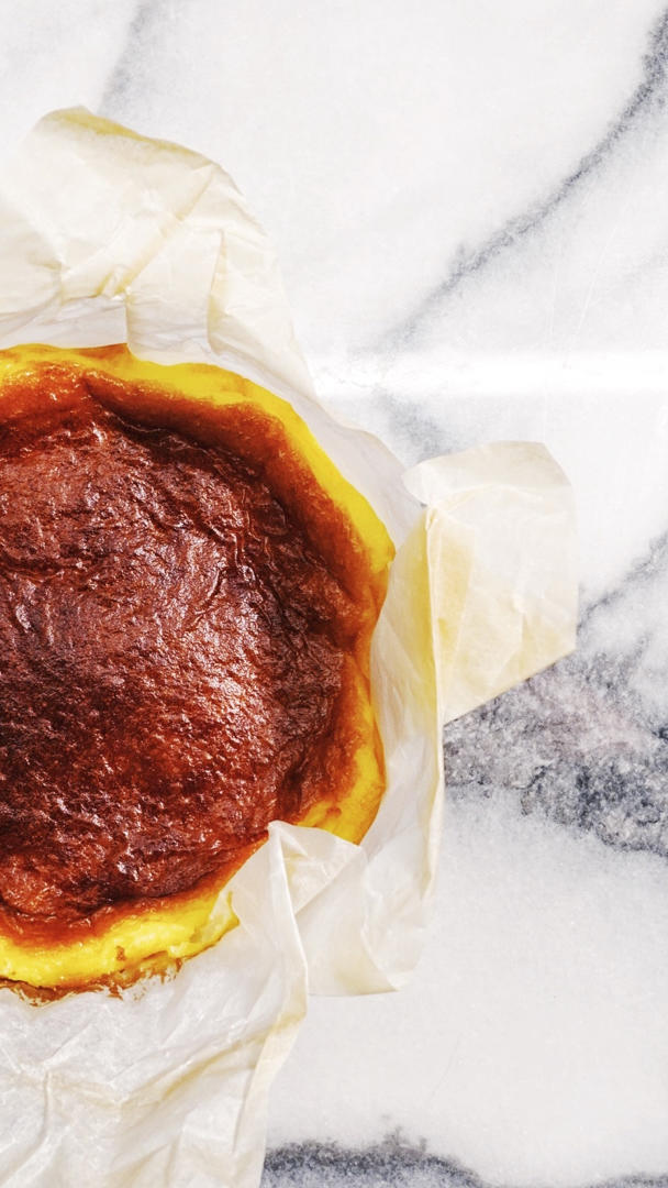 马斯卡彭版巴斯克蛋糕