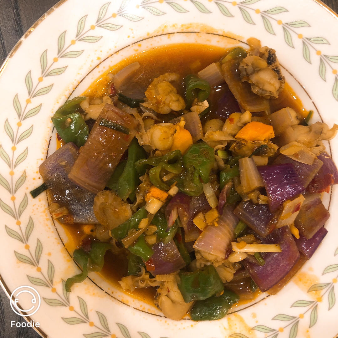 爆炒扇贝肉（太鲜啦）