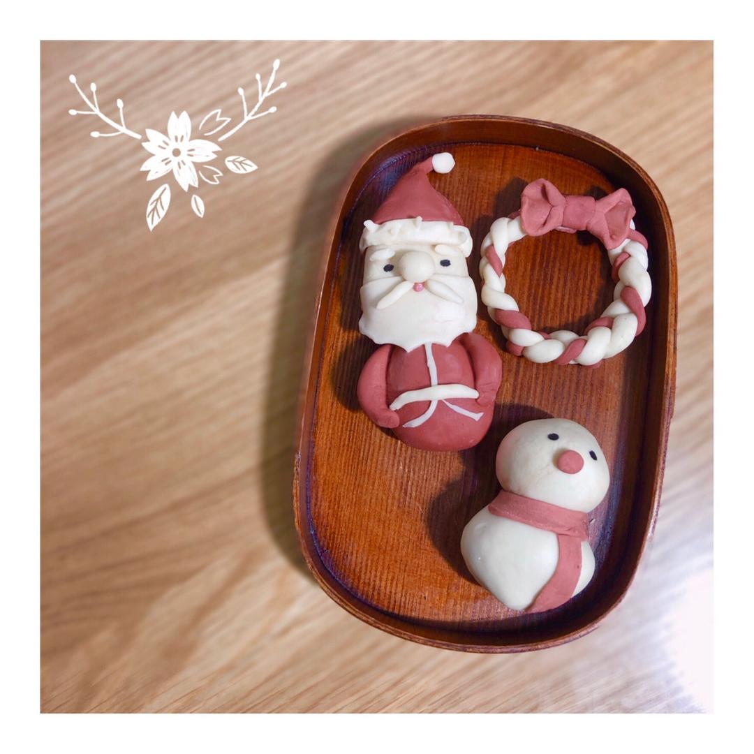 卡通馒头（圣诞系列）--原创