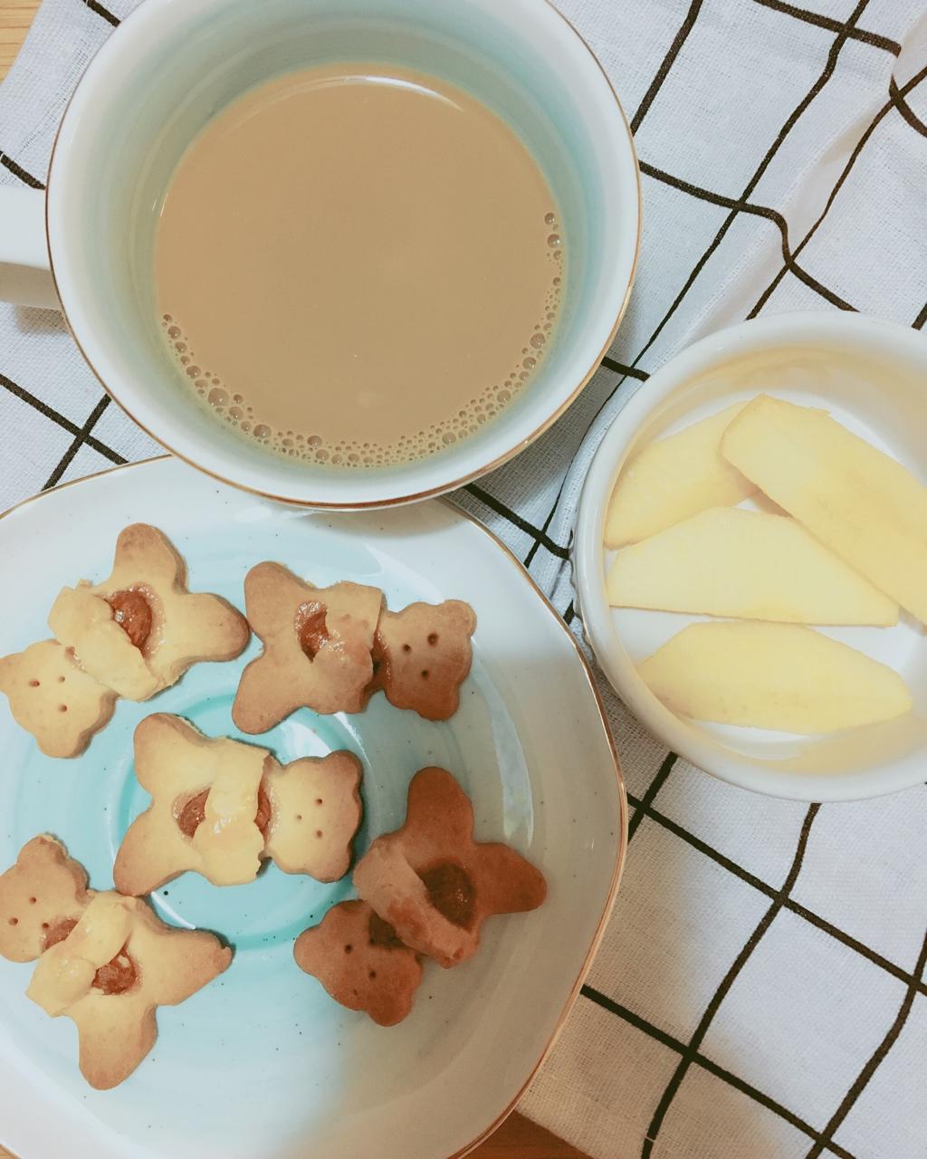 小熊杏仁饼干