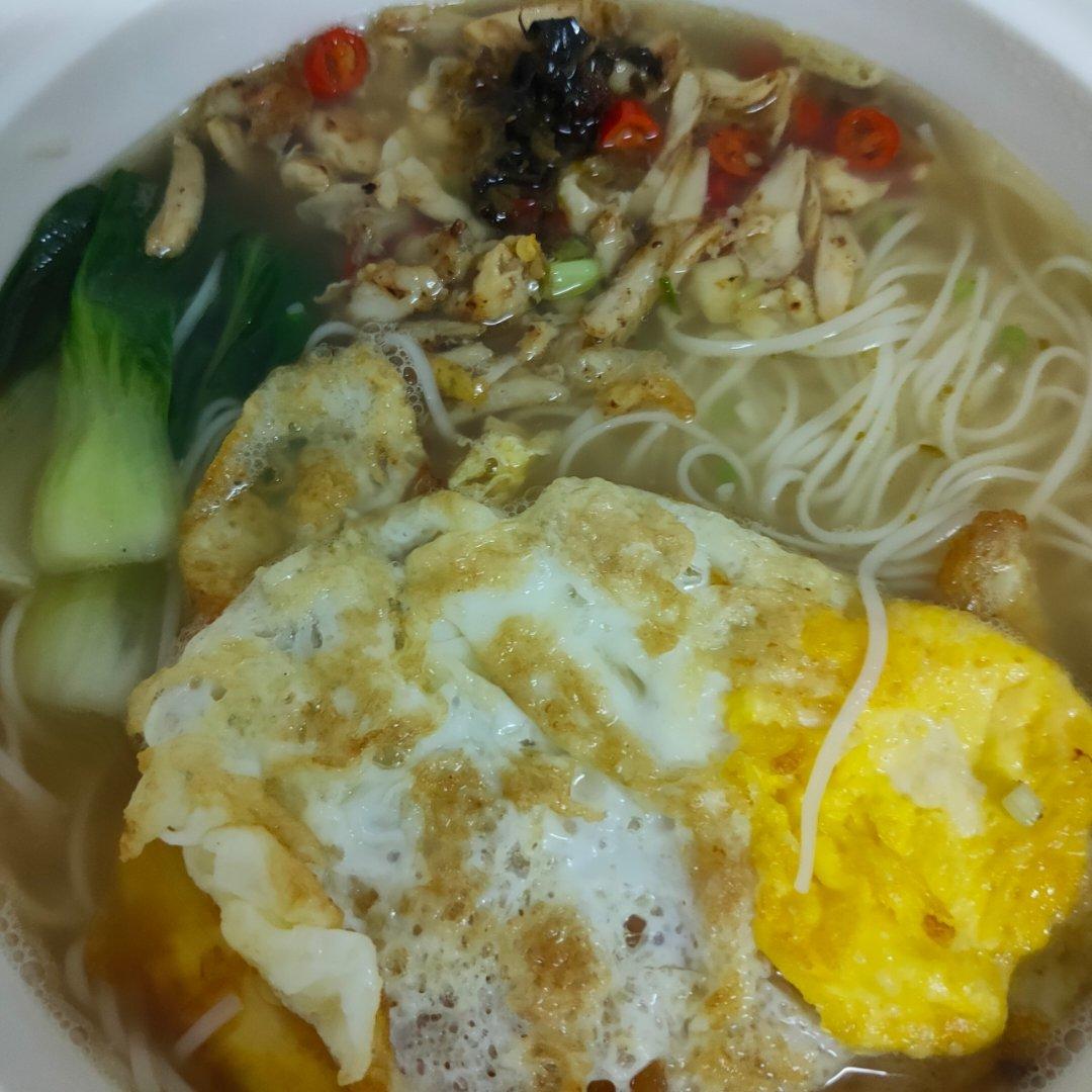 超美味快手鸡丝汤面