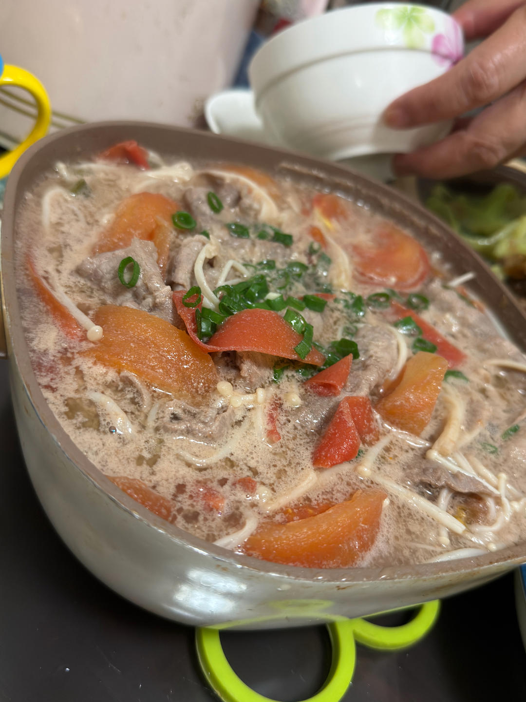 无敌下饭的番茄金针菇肥牛‼️做法简单0失败