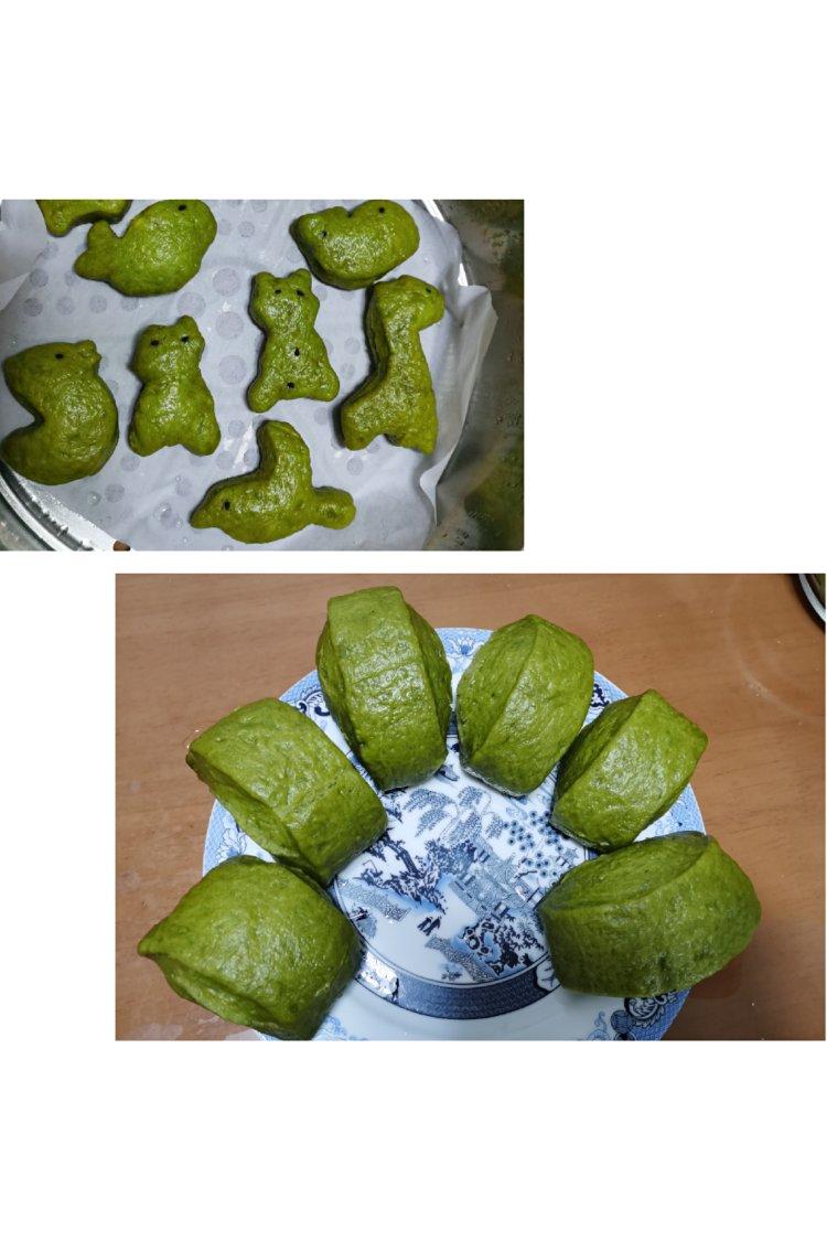 菠菜馒头