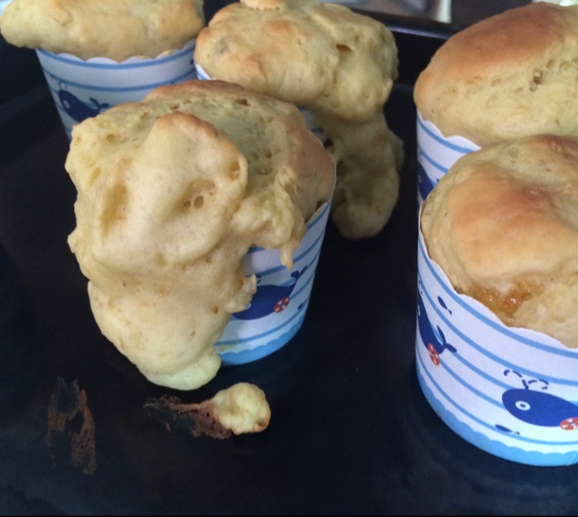 香蕉酸奶麦芬（无油无糖）——附传统法麦芬开裂Tips