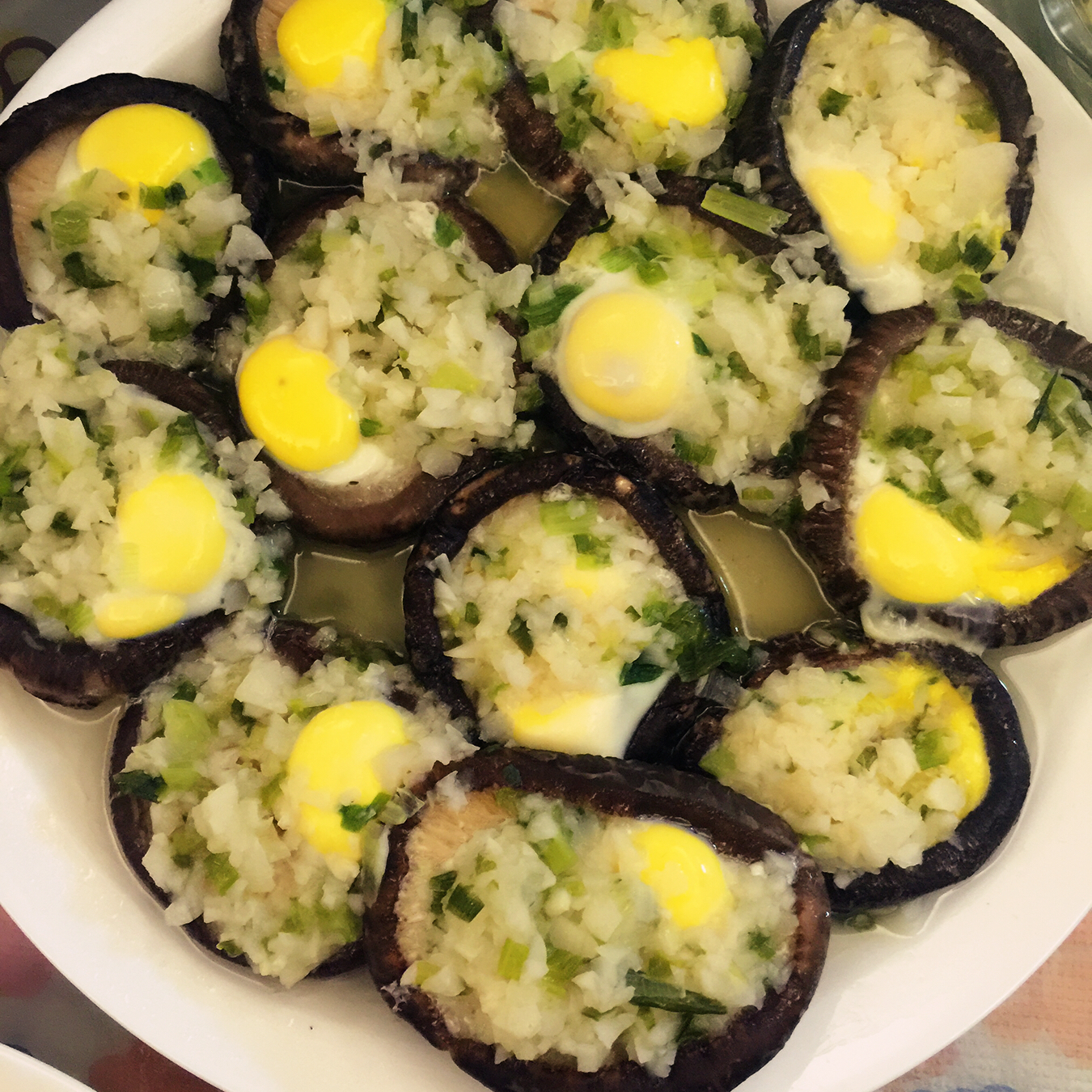 冬菇蒸鹌鹑蛋