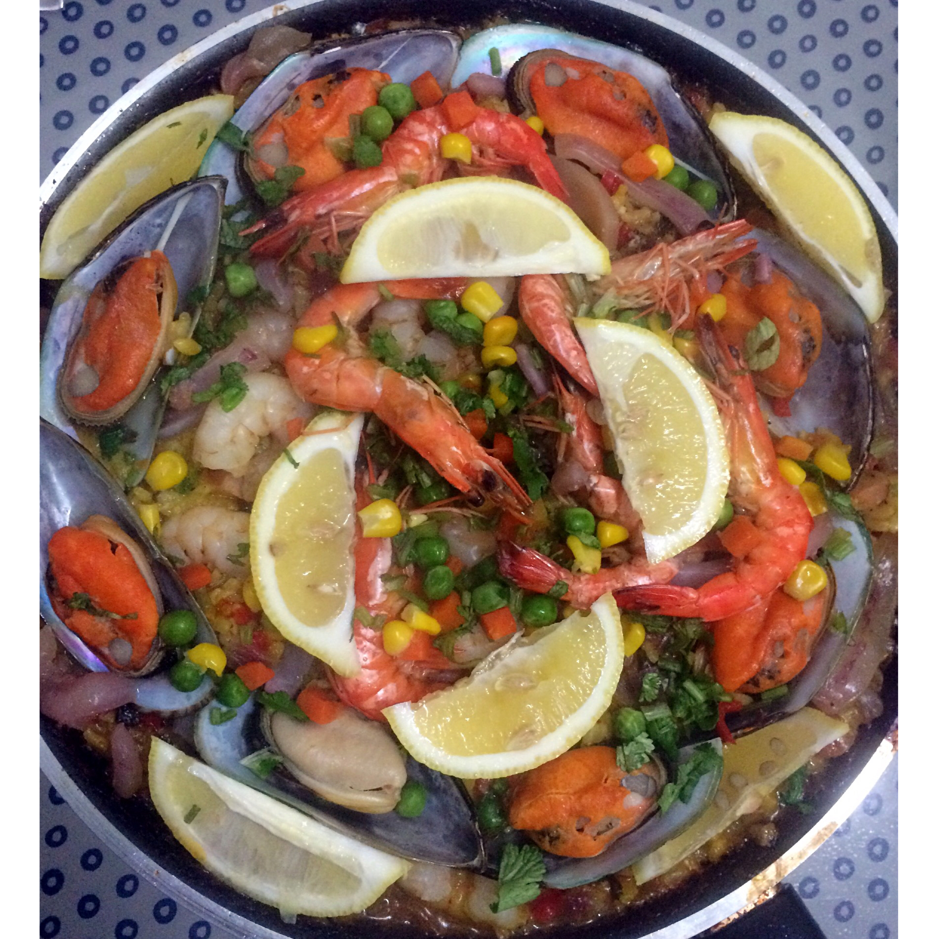 【曼食慢语】Seafood Paella 西班牙海鲜饭
