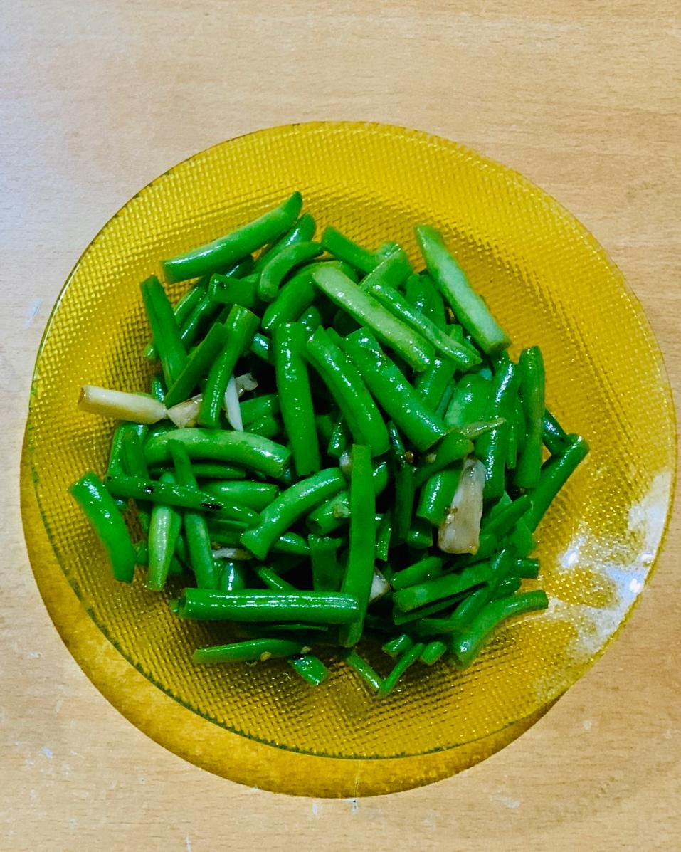 清炒四季豆