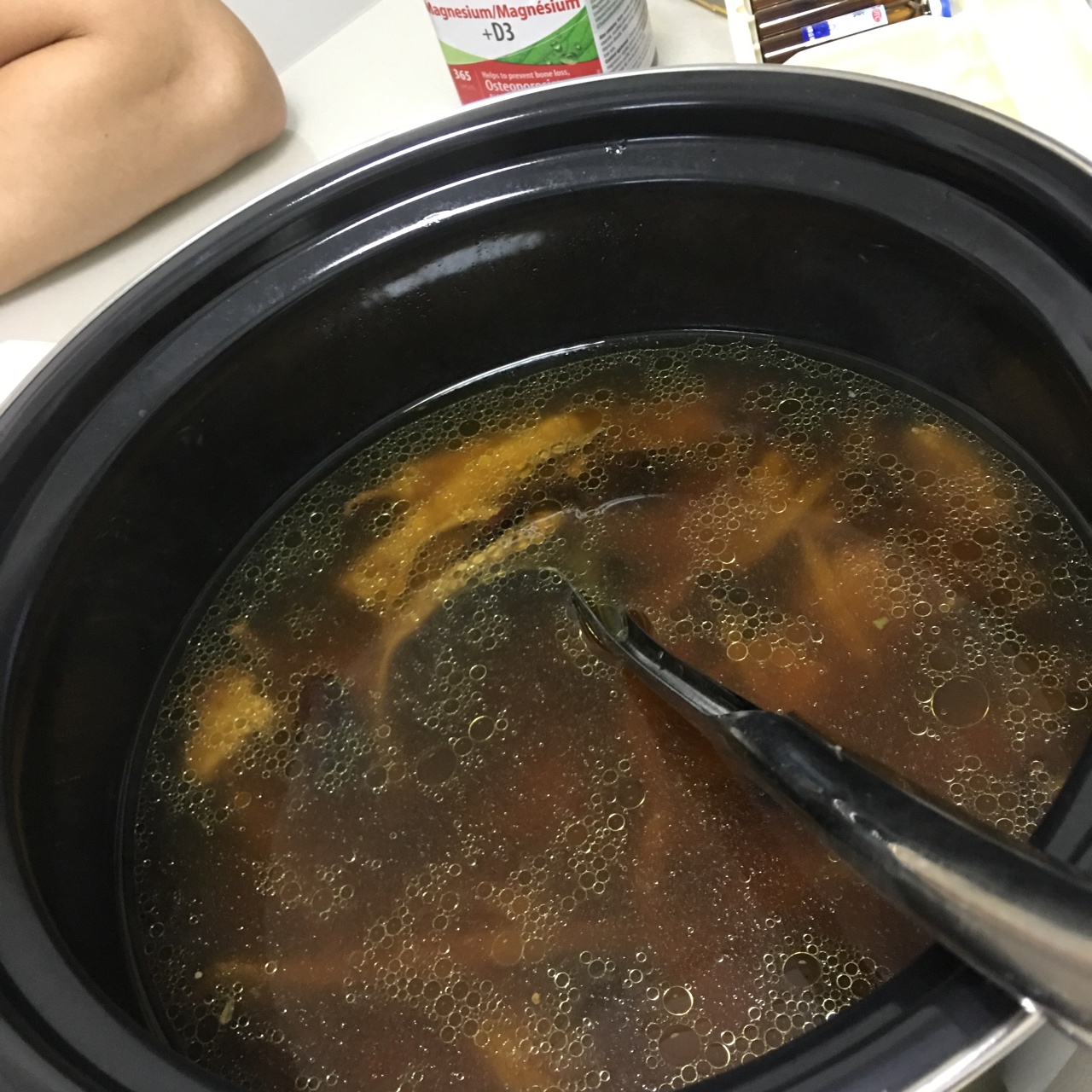 茶树菇炖老鸭汤